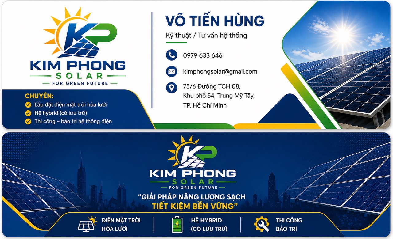 LOGO KIM PHONG SOLAR ENERGY